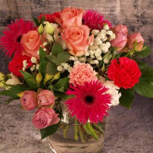 Muttertagsüberraschung pink/rosa